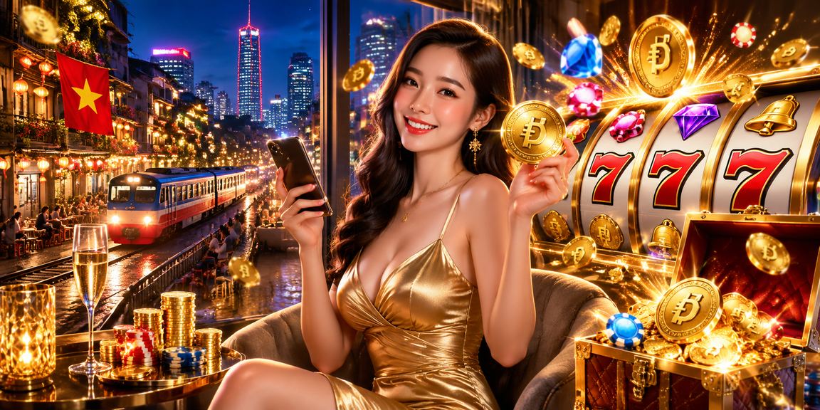 Người chơi tại Hà Nội thử vận may với slot game trên điện thoại tại quán cà phê