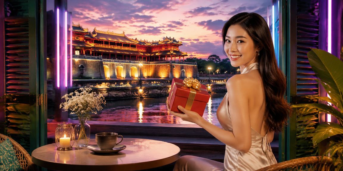Người chơi tại Huế thư giãn với game bài trực tuyến bên bàn cà phê